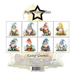 Sada papírů 15x15 Easter Gnomes (PF)