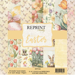 Sada papírů 15x15 170g Hello Easter (REPRINT)