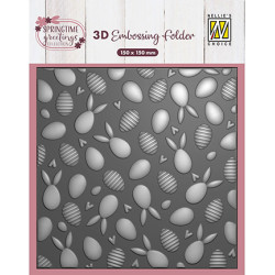 Embossovací kapsa 3D - Zajíčci a vejce (Nellie´s Choice)