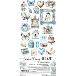 Something Blue Extras Set - sada k vystřihování (Craft O'Clock)