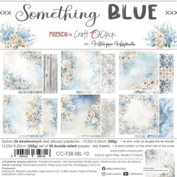 Sada papírů 15x15 Something Blue (Craft O´Clock)