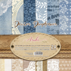 Sada papírů 15,2x15,2 Denim Daydrea (Asuka Studio)