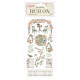 Transfer Stamperia 10x21,6cm - House of Roses, elementy (DFLRB153)