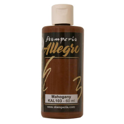 Akryl.barva Allegro 60ml - Mahogany (Stamperia)