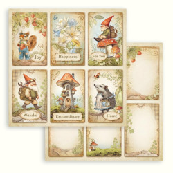 Hidden Grove, 6 obrázků 30,5x30,5 scrapbook