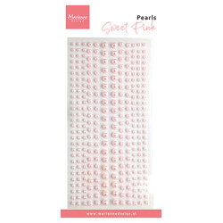 Sada perliček 333ks, 3 velikosti, sladká růžová (MD)