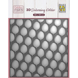 Embossovací kapsa 3D - Balónky (Nellie´s Choice)