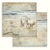 Silent Sea, koně 30,5x30,5 scrapbook