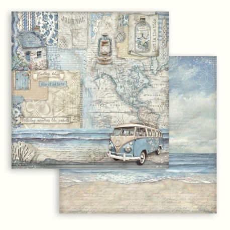 Silent Sea, dodávka 30,5x30,5 scrapbook
