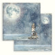 Sada papírů 20,3x20,3 190g Silent Sea, na pozadí (SBBS126)