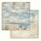 Sada papírů 30,5x30,5 190g Silent Sea, na pozadí (SBBL170)