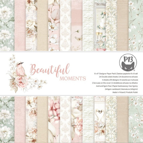 Sada papírů 15x15 240g Beautiful Moments (P13)