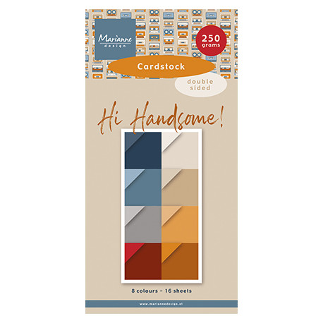 Sada papírů 15x30 Hi Handsome!, 250g (MD)