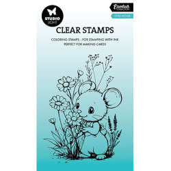 Transp.razítko - Little mouse Essentials nr.845 (SL)