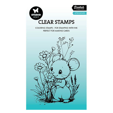 Transp.razítko - Little mouse Essentials nr.845 (SL)
