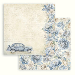 Timeless, staré auto 30,5x30,5 scrapbook