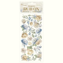 Transfer Stamperia 10x21,6cm - Timeless, květy (DFLRB160)