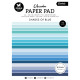 Sada papírů A5 - Shades of blue Essentials nr.157 (SL)