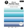 Sada papírů A5 - Shades of blue Essentials nr.157 (SL)