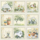 Sada papírů 15x15 170g Summer (REPRINT)