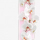 Bordura s orchidejí 33x33