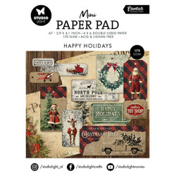 Mini Paper Pad Happy Holidays Essentials nr.323 (SL)