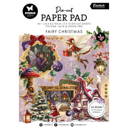 Sada papírových výseků Fairy Christmas Essentials nr.334 (SL)