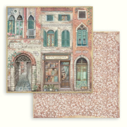 Venice City of Art, antikvariát 30,5x30,5 scrapbook