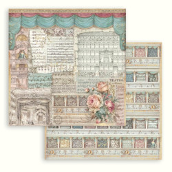 Venice City of Art, divadlo 30,5x30,5 scrapbook