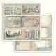 Venice City of Art, 6 karet 30,5x30,5 scrapbook