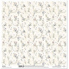 Květiny ve stylu shabby chic, větvičky s bobulemi - scrap.papír 31x32cm (ITD)