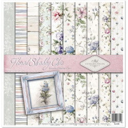 Sada papírů 31x32cm - Floral Shabby Chic (ITD)