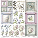 Sada papírů 31x32cm - Floral Shabby Chic (ITD)