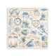 Sada samolepek Timeless 16,5x16,5cm (Stamperia)