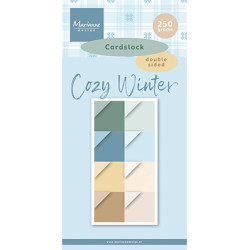 Sada papírů 15x30 Cozy Winter, 250g (MD)