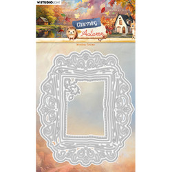 Vyřezávací šablony - Wooden frame Charming Autumn nr.1036 (SL)