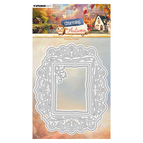Vyřezávací šablony - Wooden frame Charming Autumn nr.1036 (SL)