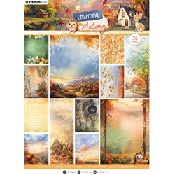 Sada papírů na pozadí A4 Charming Autumn nr.362 (SL)