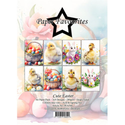 Sada papírů A6 Cute Easter (PF)