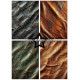 Sada papírů A5 Leather Texture (PF)