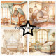 Sada papírů 15x15 Vintage Baby Room (PF)