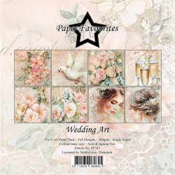 Sada papírů 15x15 Wedding Art (PF)
