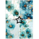Sada papírů A5 Alcohol Ink Flowers (PF)