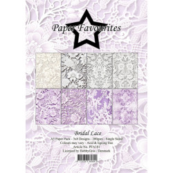 Sada papírů A5 Bridal Lace (PF)