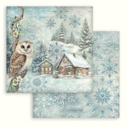 The Owl's House, chalupa 30,5x30,5 scrapbook