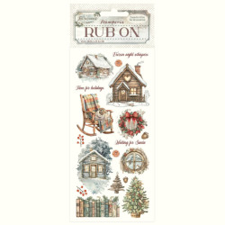 Transfer Stamperia 10x21,6cm - The Owl's House, chalupa (DFLRB178)