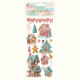 Transfer Stamperia 10x21,6cm - Candy Christmas, perníkové domky (DFLRB176)