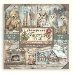 Sada papírů MAXI 20,3x20,3 190g The Owl's House (SBBSXB16)