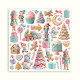 Sada papírů MAXI 20,3x20,3 190g Candy Christmas (SBBSXB15)