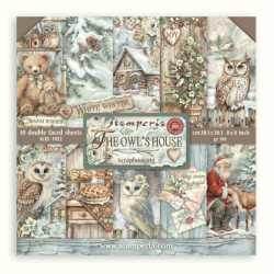 Sada papírů 20,3x20,3 190g The Owl's House (SBBS130)